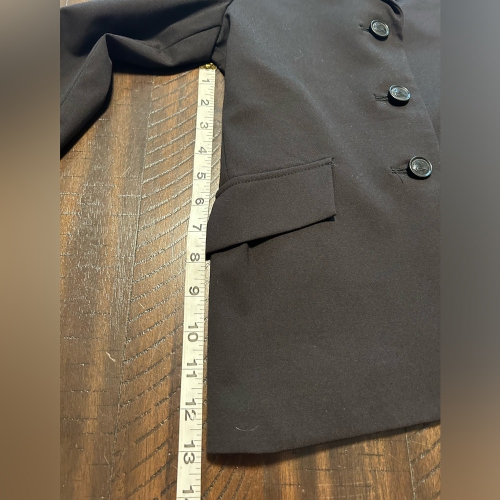 Black Classic Competition Horse Back Riding Jacket               Size 10R - Picture 5 of 9